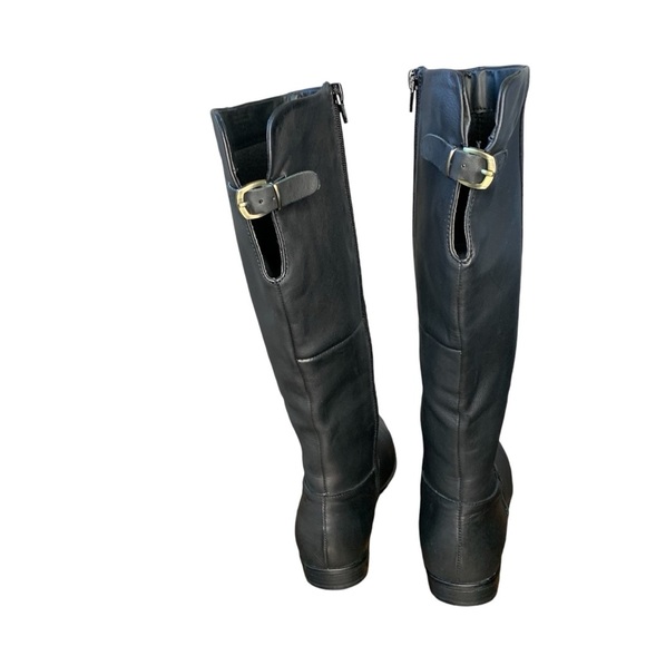 ALDO black Keesha knee high riding‎ boot. Size 7.5 - Picture 9 of 13
